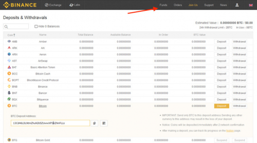 Binance Add Coins