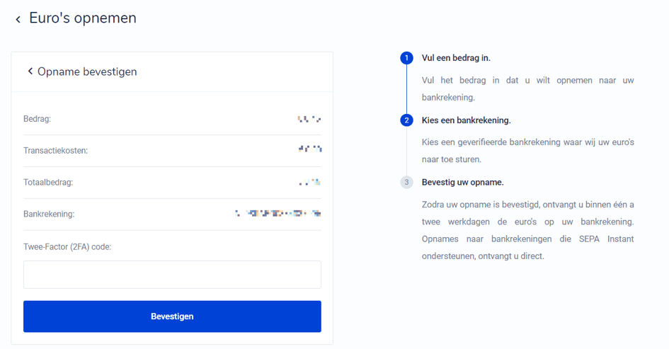 Bitcoin verkopen Bitvavo