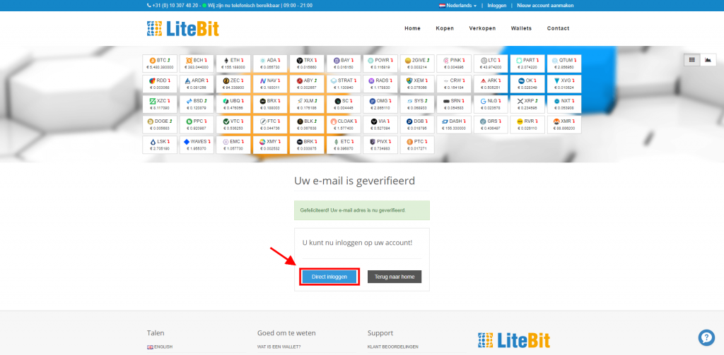 Verificatie LiteBit