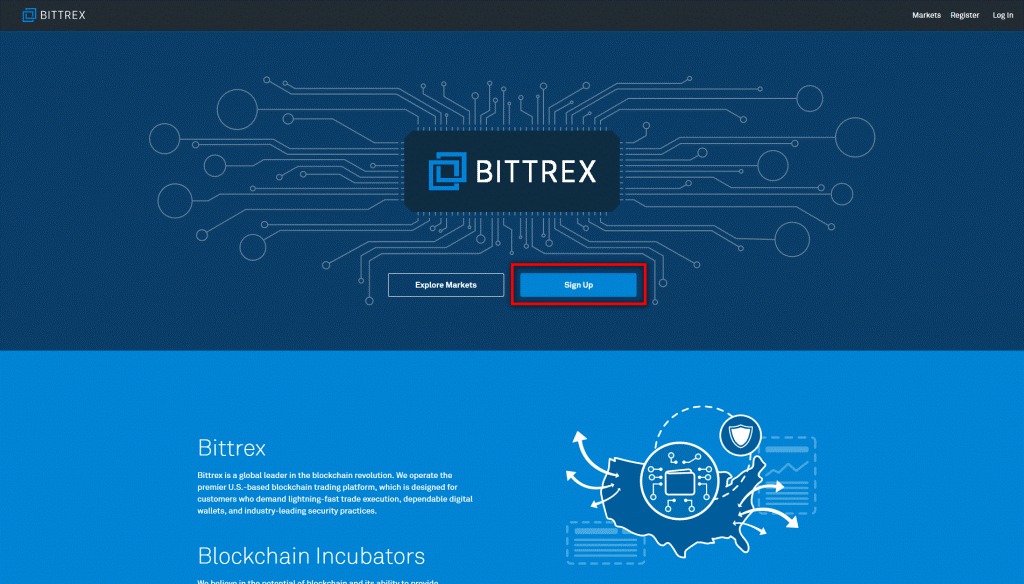 Bittrex registration