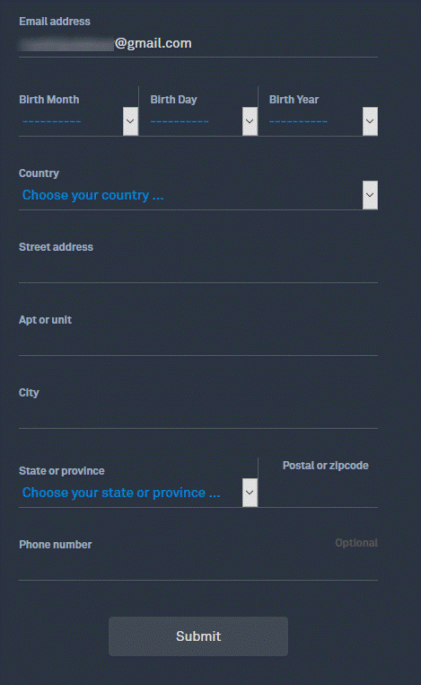 Bittrex verification